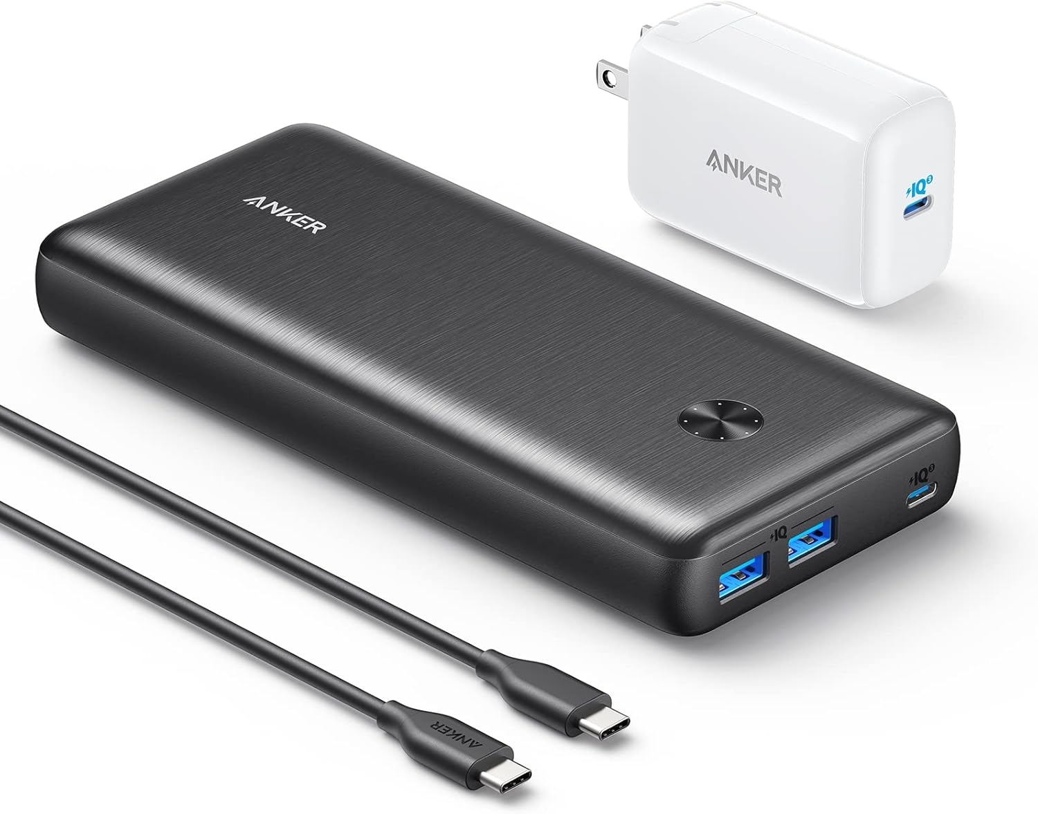Portable Charger 25,600 mAh 65W PD Wall Charger Battery Pack I882590