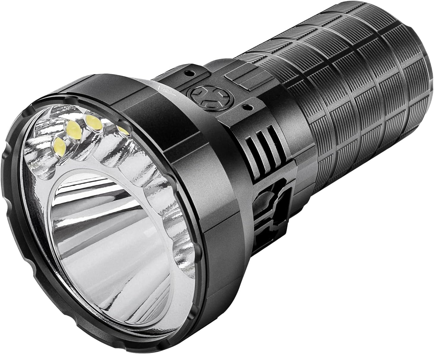 Rechargeable Flashlight 50000 Lumens with Cree XHP 70.2 LEDs F3333