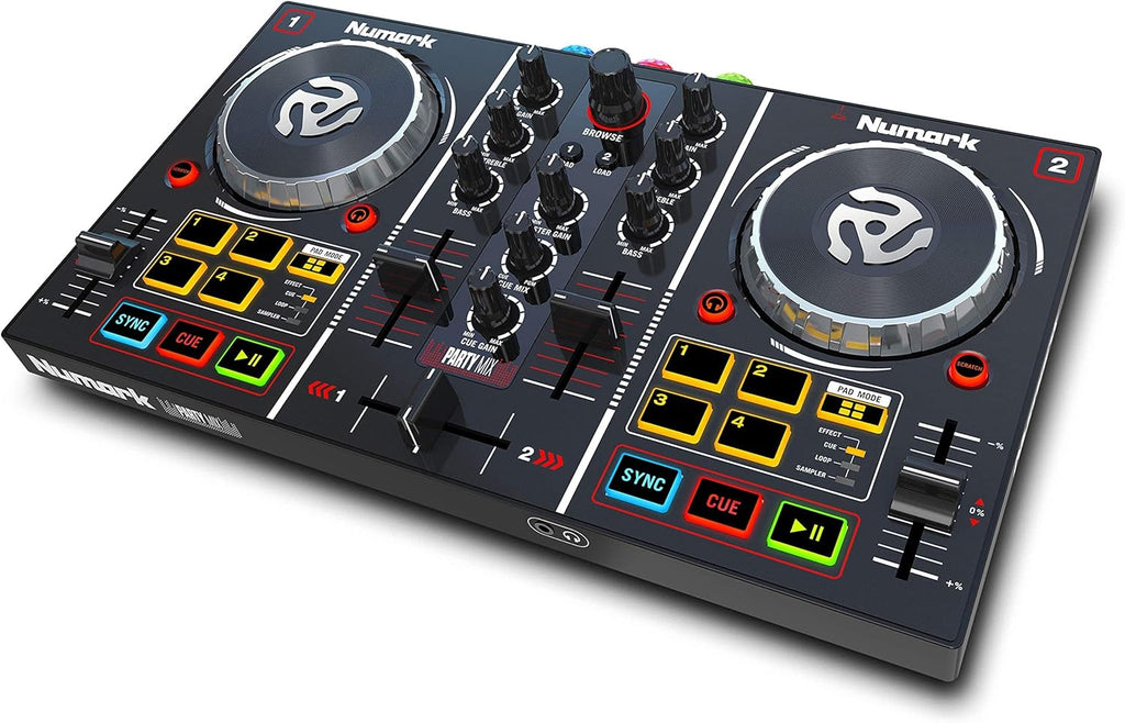 DJ Controller Set with 2 Decks W894