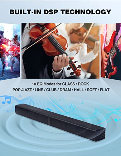 2.2 Channel 32Inch Bluetooth 5.0 TV Speaker with Dual Subwoofer O894