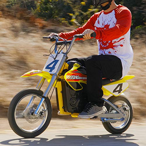 Yellow Electric Motocross Off-road Bike M425124