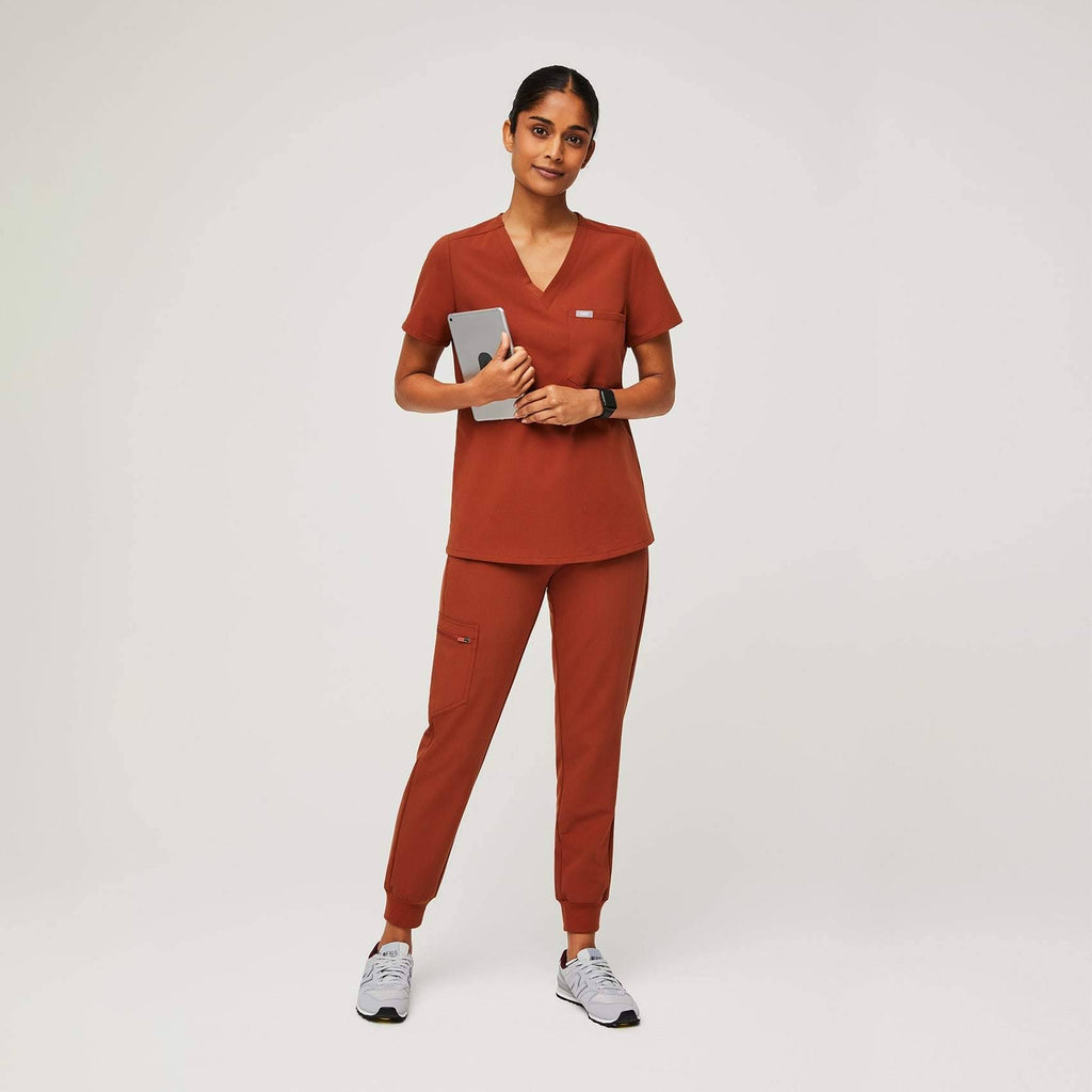 Orange Small Scrub Top P645669