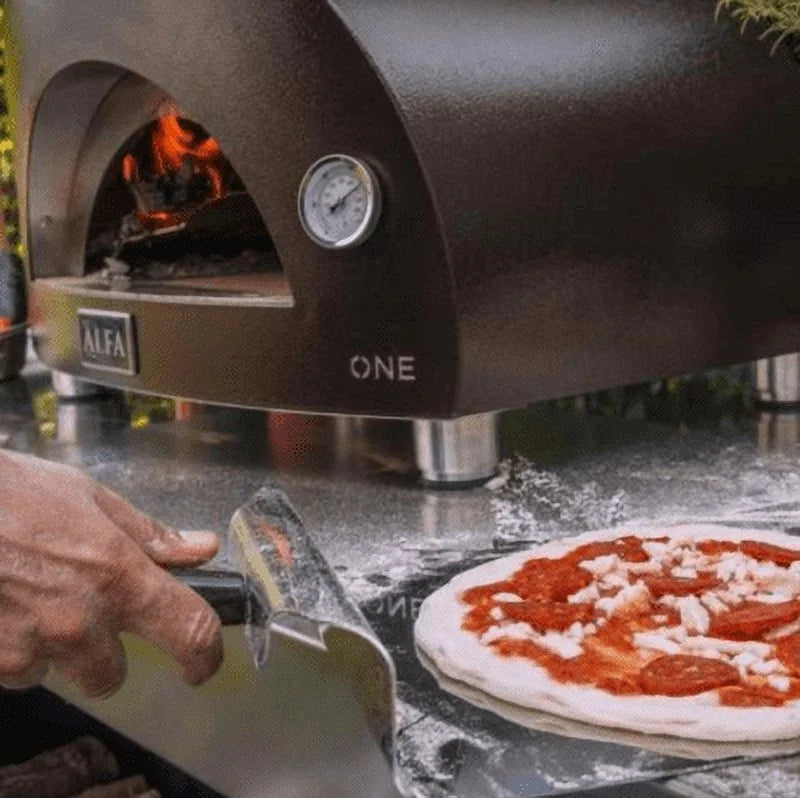 Nano Gas or Wood Fire Hybrid Pizza Oven A9234