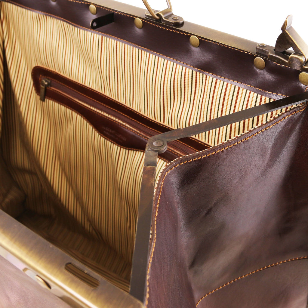 Large Brown Leather Bag M957064