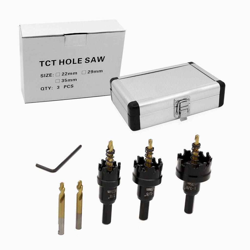 13Pcs Tungsten Carbide Tipped Hole Saw Set S6378