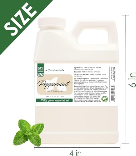16 fl oz Peppermint Essential Oil D61383