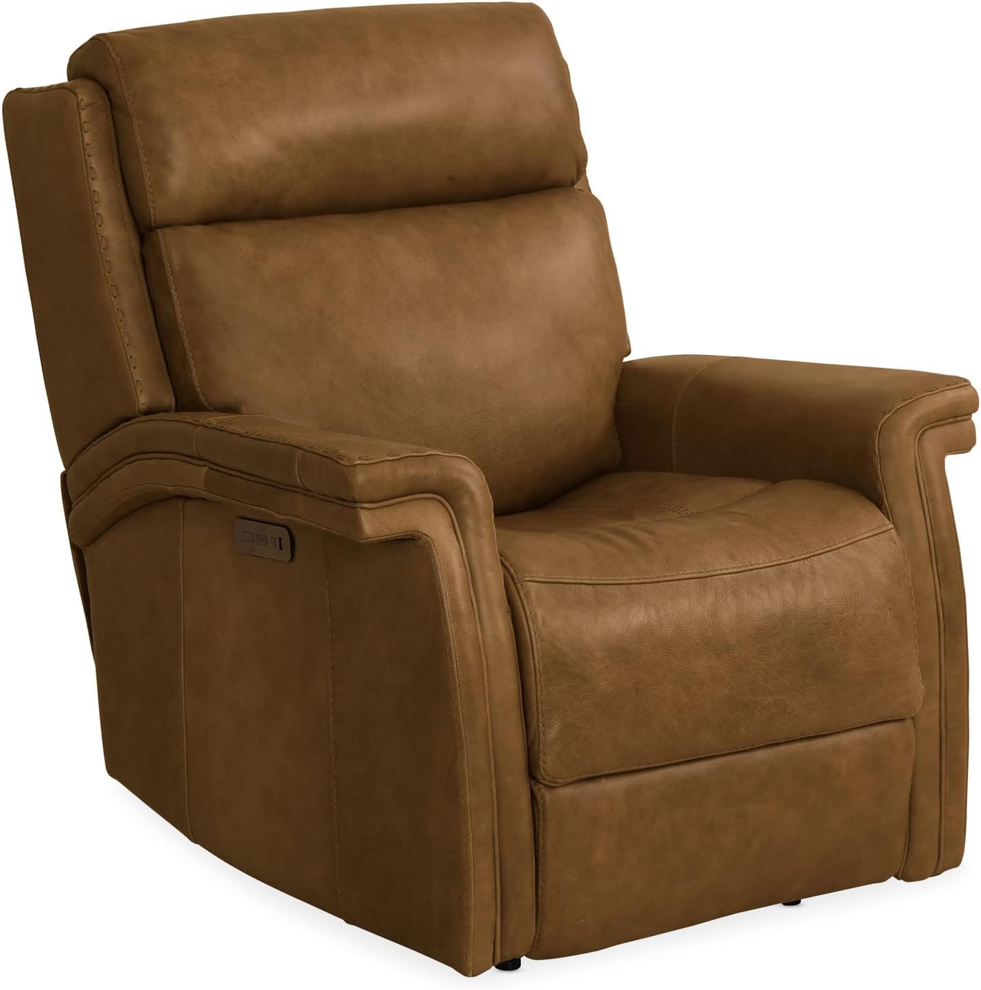 Brown Power Leather Recliner C67095