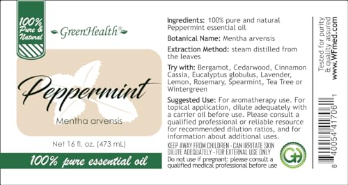 16 fl oz Peppermint Essential Oil D61383