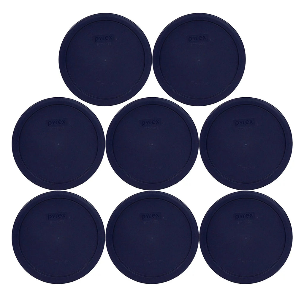 Blue Round Plastic Cover (8-Pack) E3765