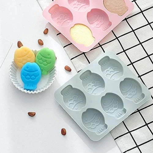 3 Pack Fish Shaped Silicone Molds F217
