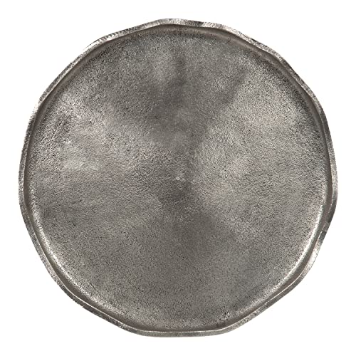 Bronze Round Metal Side Table J444323