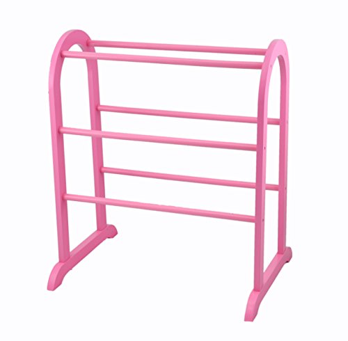 30'' Tall Wooden Blanket Rack A718278