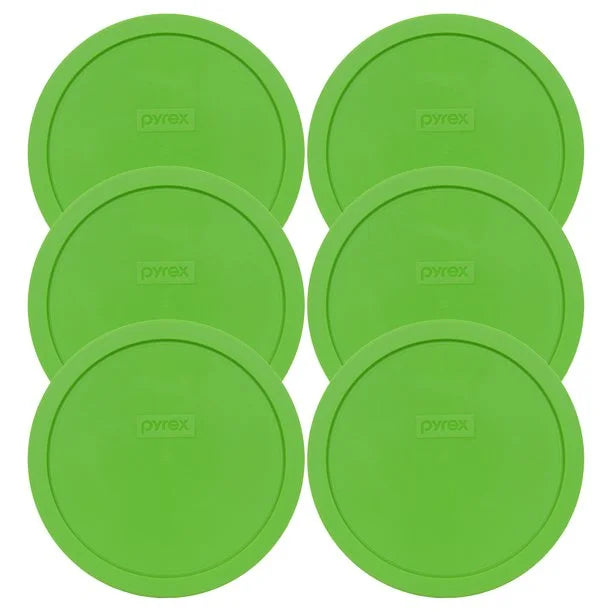 Green Round Cover (6-Pack) for 7-Cup Bowl B987