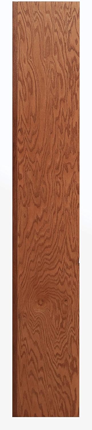 Five Shelf Bookcase 72" H Dry Oak Finish V454238
