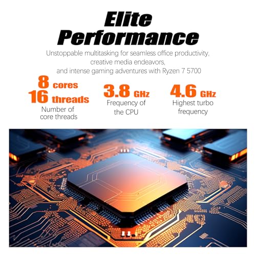 16GB DDR4 1TB NVMe SSD Desktop Computer X756128