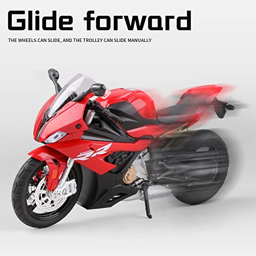 1:12 Scale Die Cast Motorcycle Model (Black) V10017