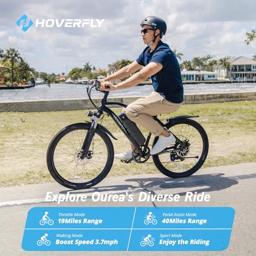 26" Electric Bike with 750W Peak Motor, 7-Speed, Removable Battery, Fat Tire Q545755