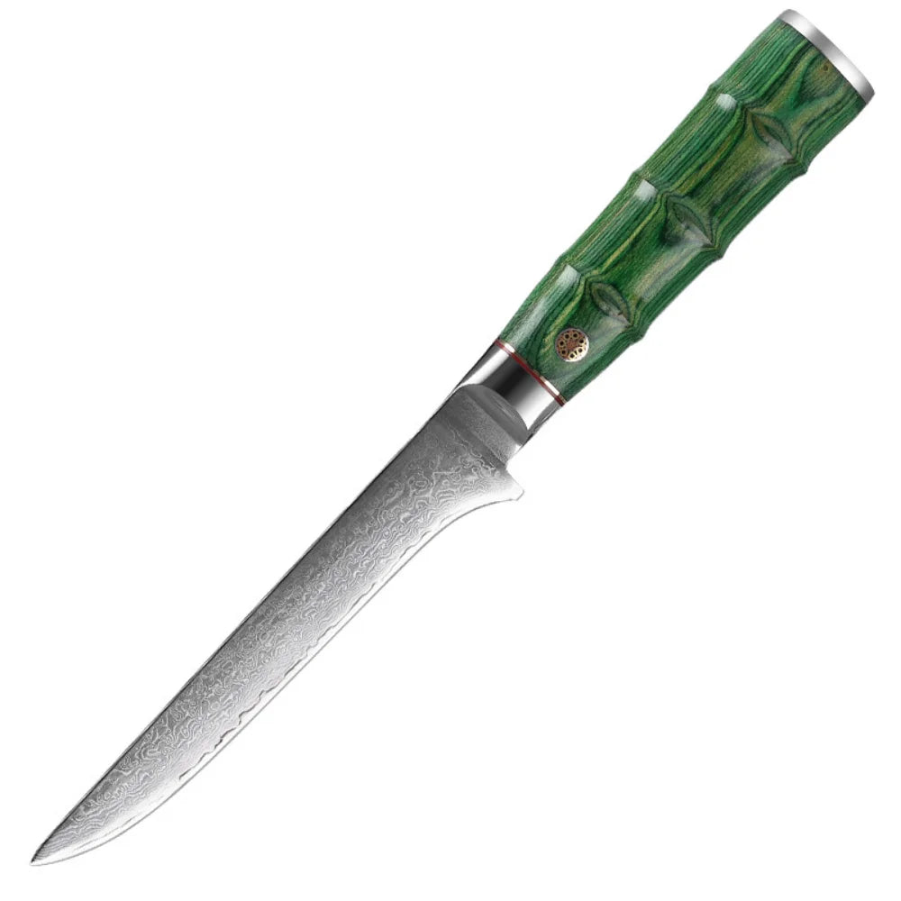 5.5-inch Damascus Steel Boning and Fillet Knife V102