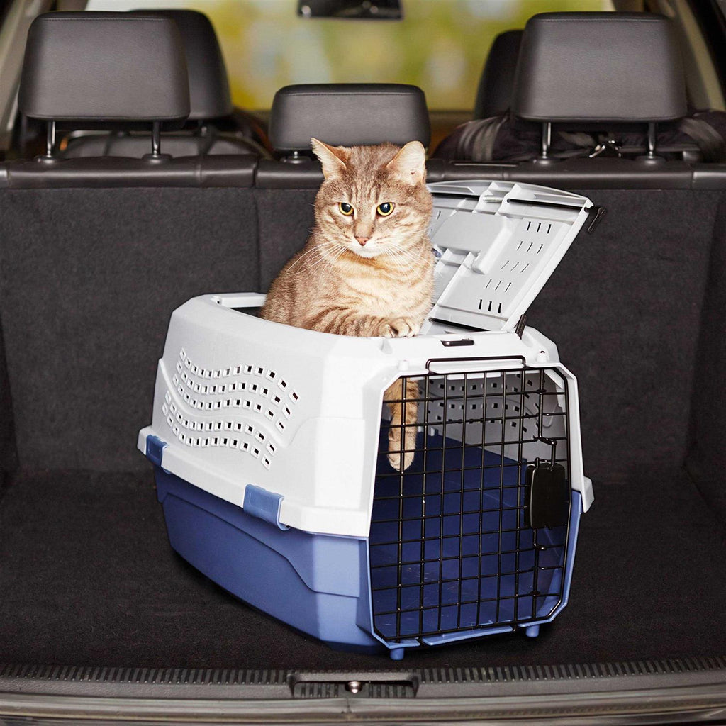 Two-Door Top-Load Hard-Sided Pet Travel Carrier W1051
