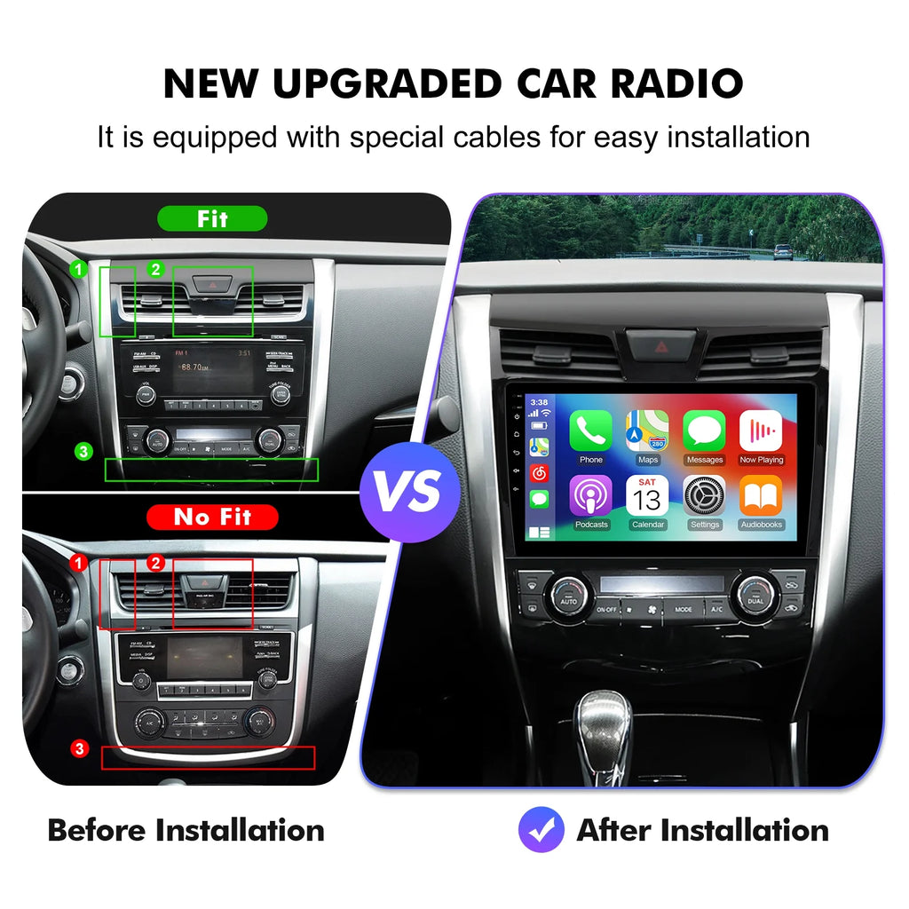 10.1 inches Android 12 Double Din Car Stereo IPS Touchscreen Car Radio with Carplay Android Auto Backup Camera GPS FM BT K703815