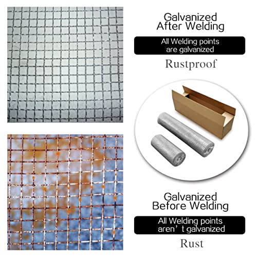 Galvanized 1/2 inch 48inch 100ft Hardware Cloth Wire Mesh X3056