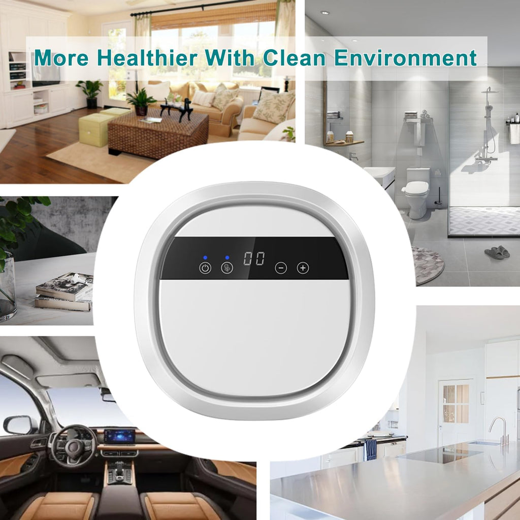 Portable Ozone Machine with Timer (White) V55182