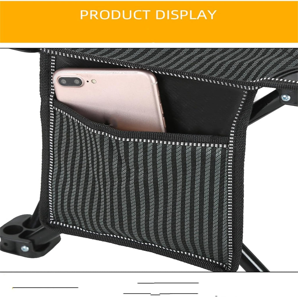 Portable Folding Camp Chair with Carrying Bag J861364