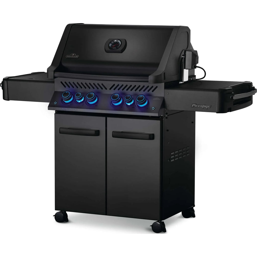 Propane Grill with Infrared Rear Burner, Infrared Side Burner, Rotisserie Kit J233292