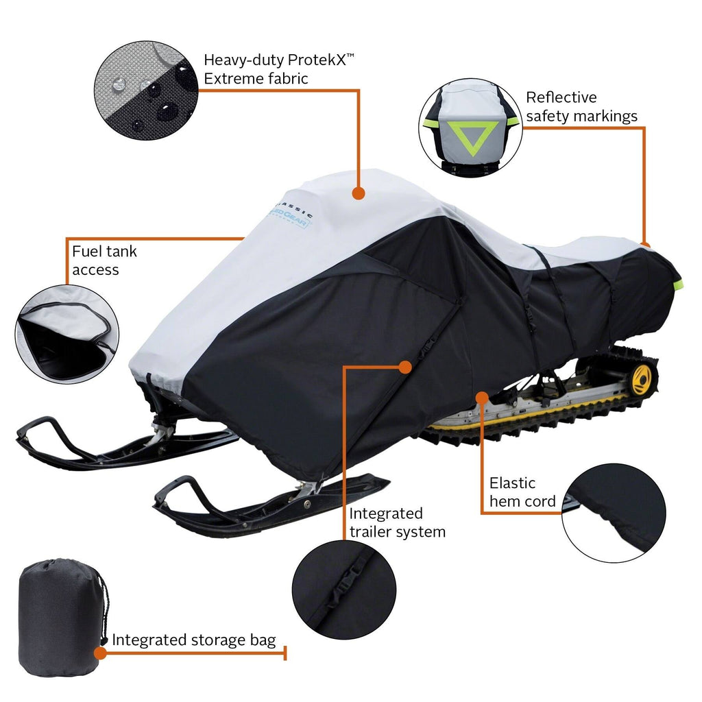 Large Snowmobile Travel Cover H38151