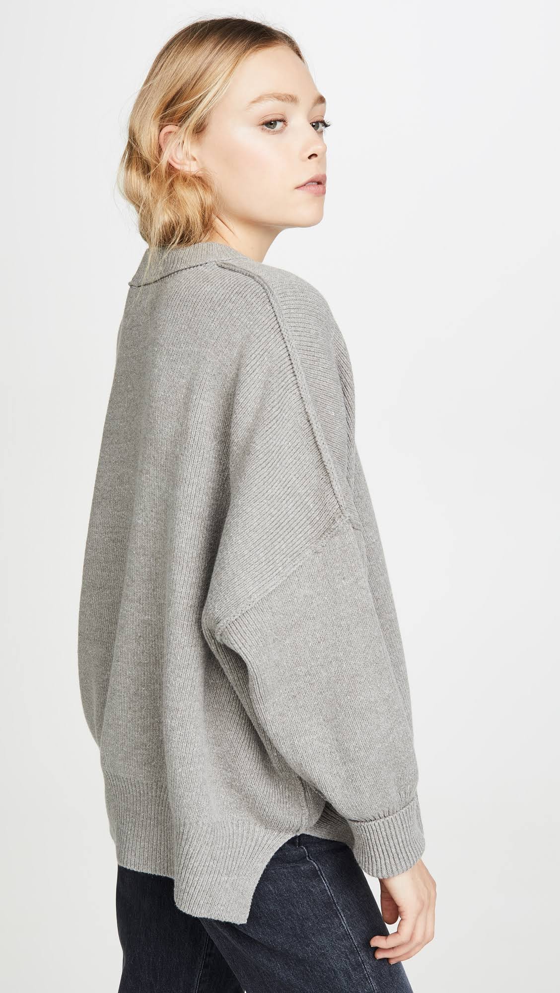 Heather Grey Tunic V80043