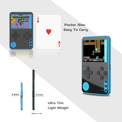 2.4" HD TFT Handheld Game Console with 500 Built-in Games W67831