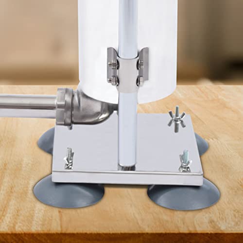 Stainless Steel 3L 6LBS Vertical Meat Sausage Stuffer Machine with 8 Stuffing Tubes S784983