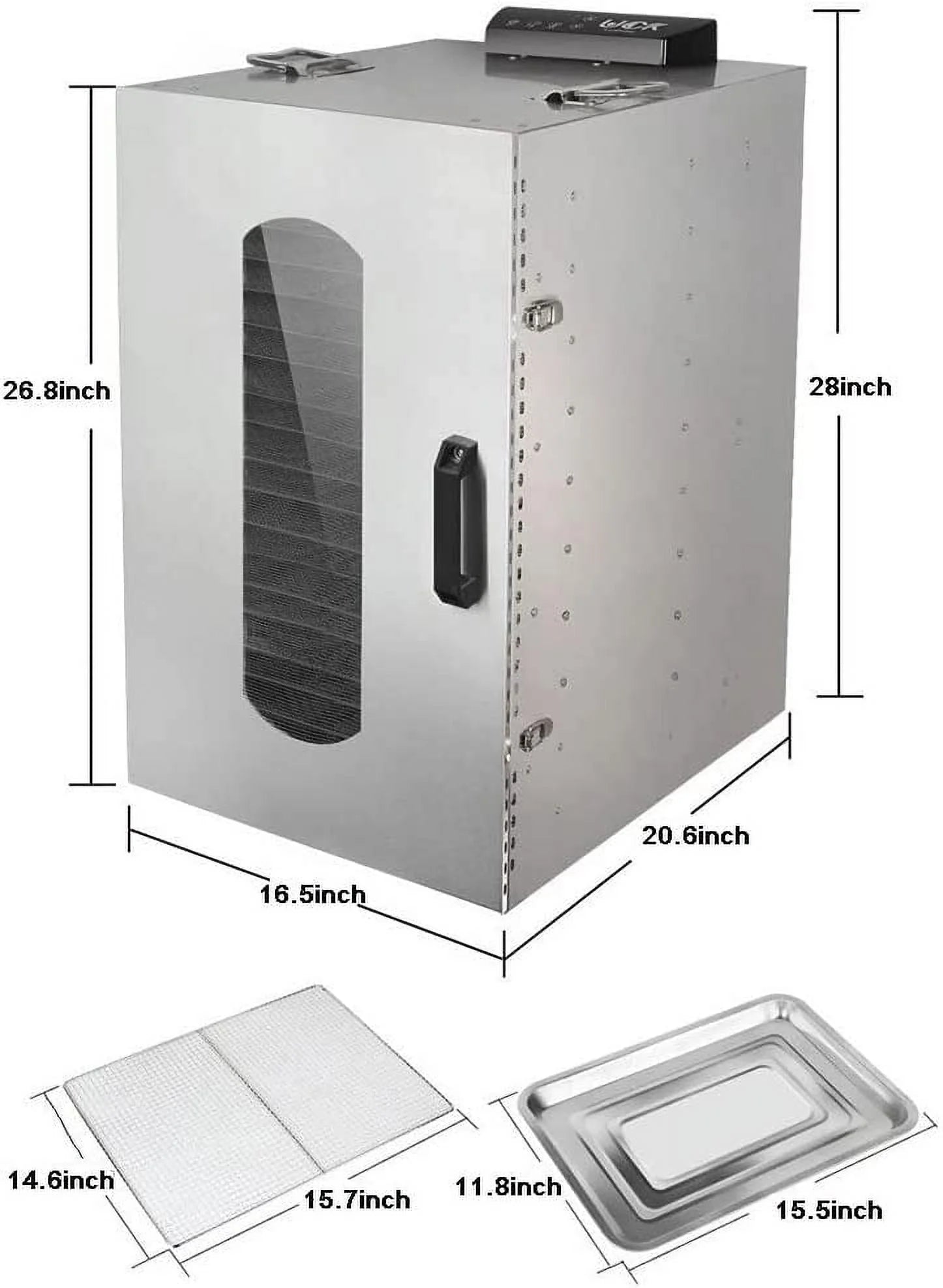 20 Layers 304 SS Commercial Food Dehydrator Q9065