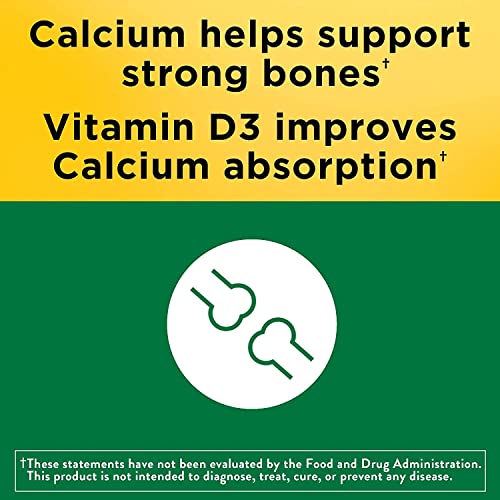 220 Tablets Calcium 600 mg with Vitamin D3 Dietary Supplement I4354