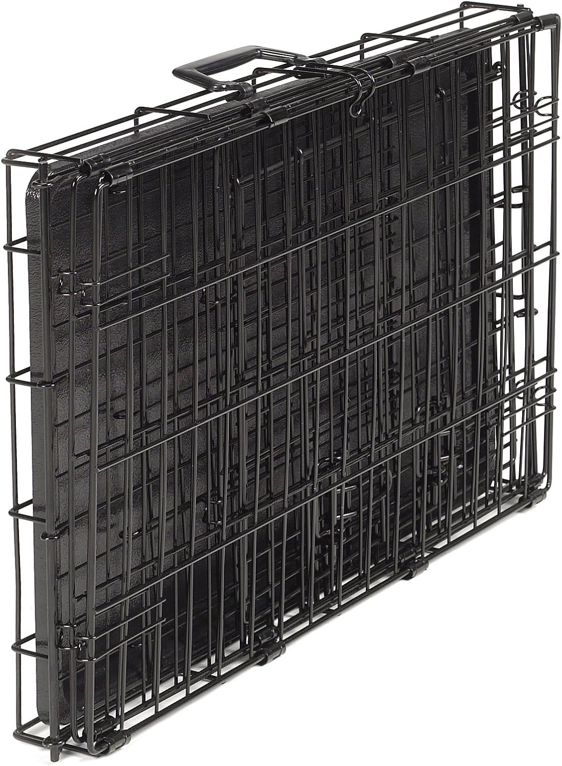 Black Medium-Large Dog Crate V8119