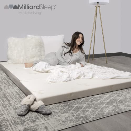 Cot Size Memory Foam Folding Mattress with Washable Cover N805908