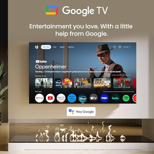 75-Inch QLED 4K UHD Google Smart TV K75535