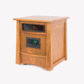 8 Element Infrared Wood Cabinet Heater with Remote Control O699