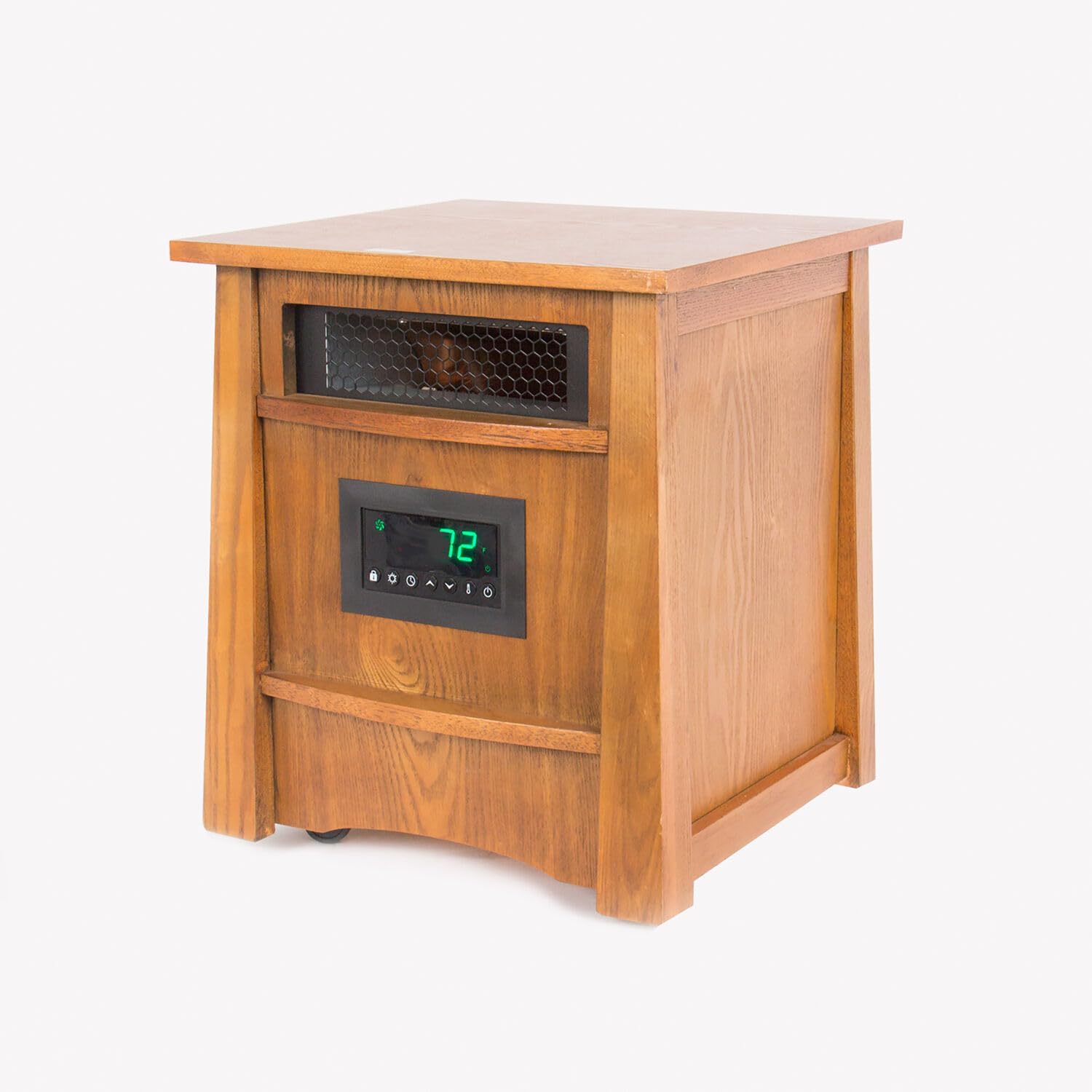 8 Element Infrared Wood Cabinet Heater with Remote Control O699