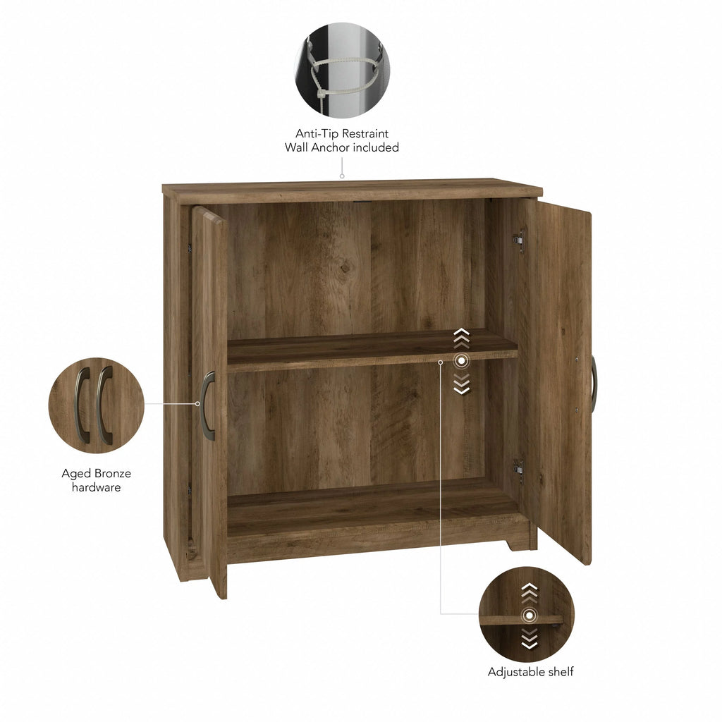 Small Storage Cabinet in Reclaimed Pine K41820