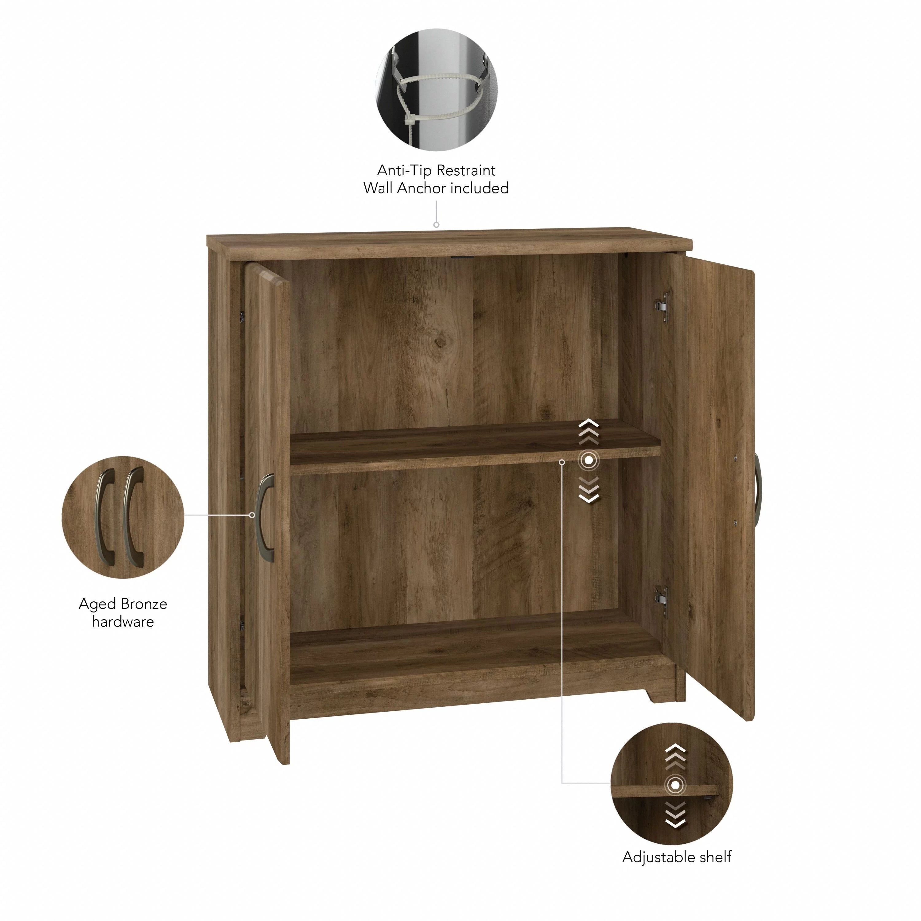 Small Storage Cabinet in Reclaimed Pine K41820