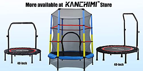 Folding Mini Trampoline with Handle, Max Load 330lbs W323