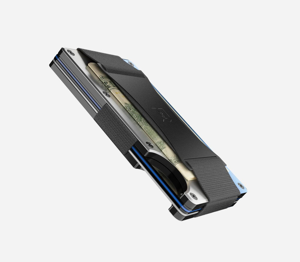 Titanium Cash Strap Wallet F929