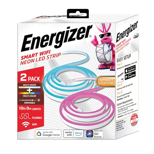 2pk 20 Ft RGBW Wi-Fi LED Rope Light R752751