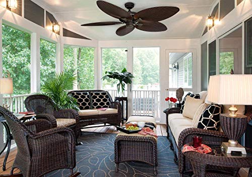 52 Inch White Ceiling Fan with Light X3161