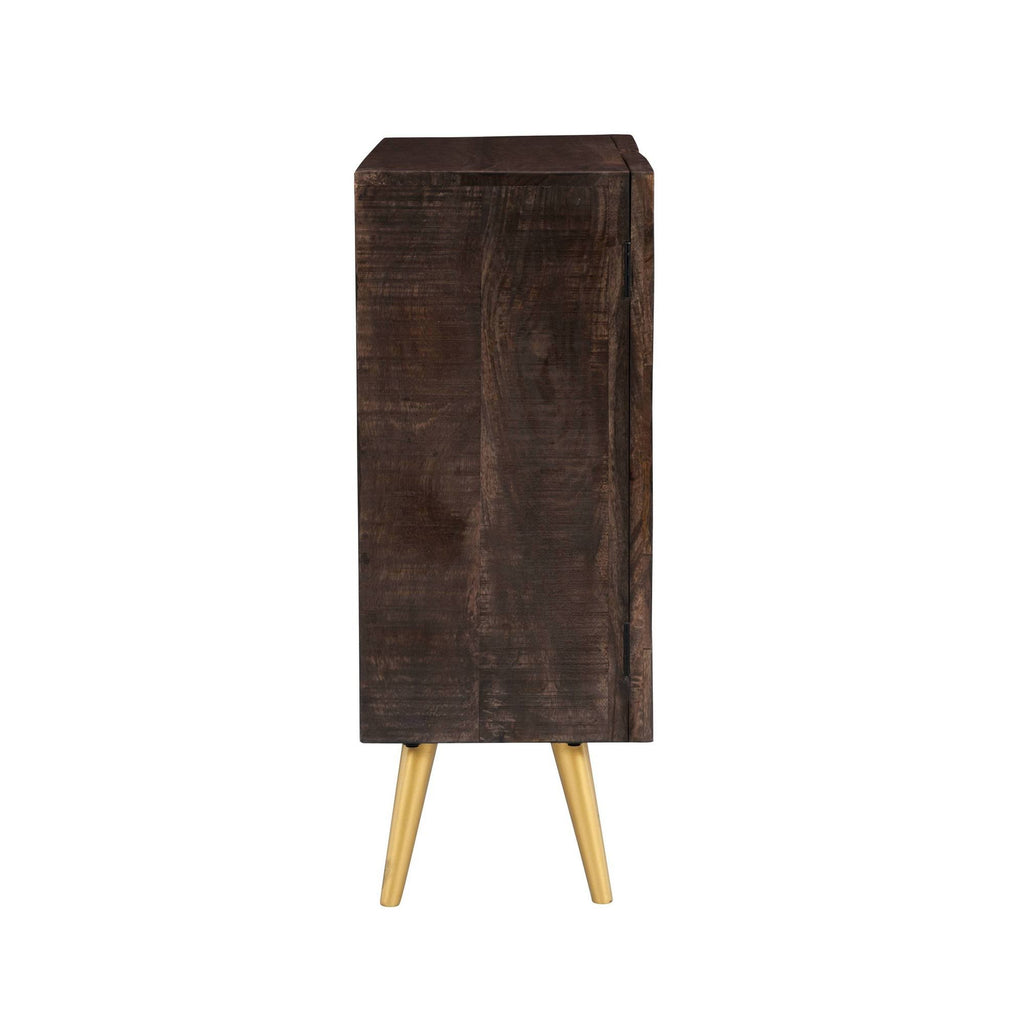 2 Door Brown Cabinet O437073