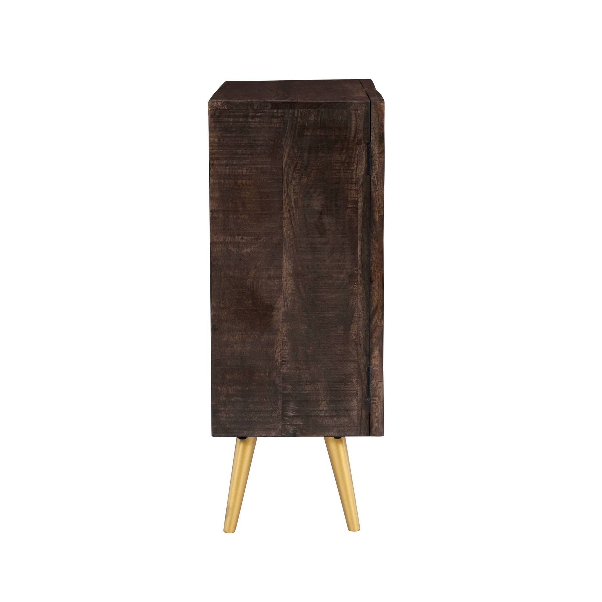 2 Door Brown Cabinet O437073