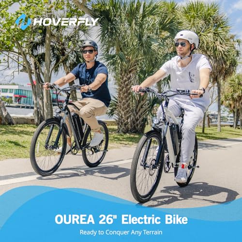 26" Electric Bike with 750W Peak Motor, 7-Speed, Removable Battery, Fat Tire Q545755