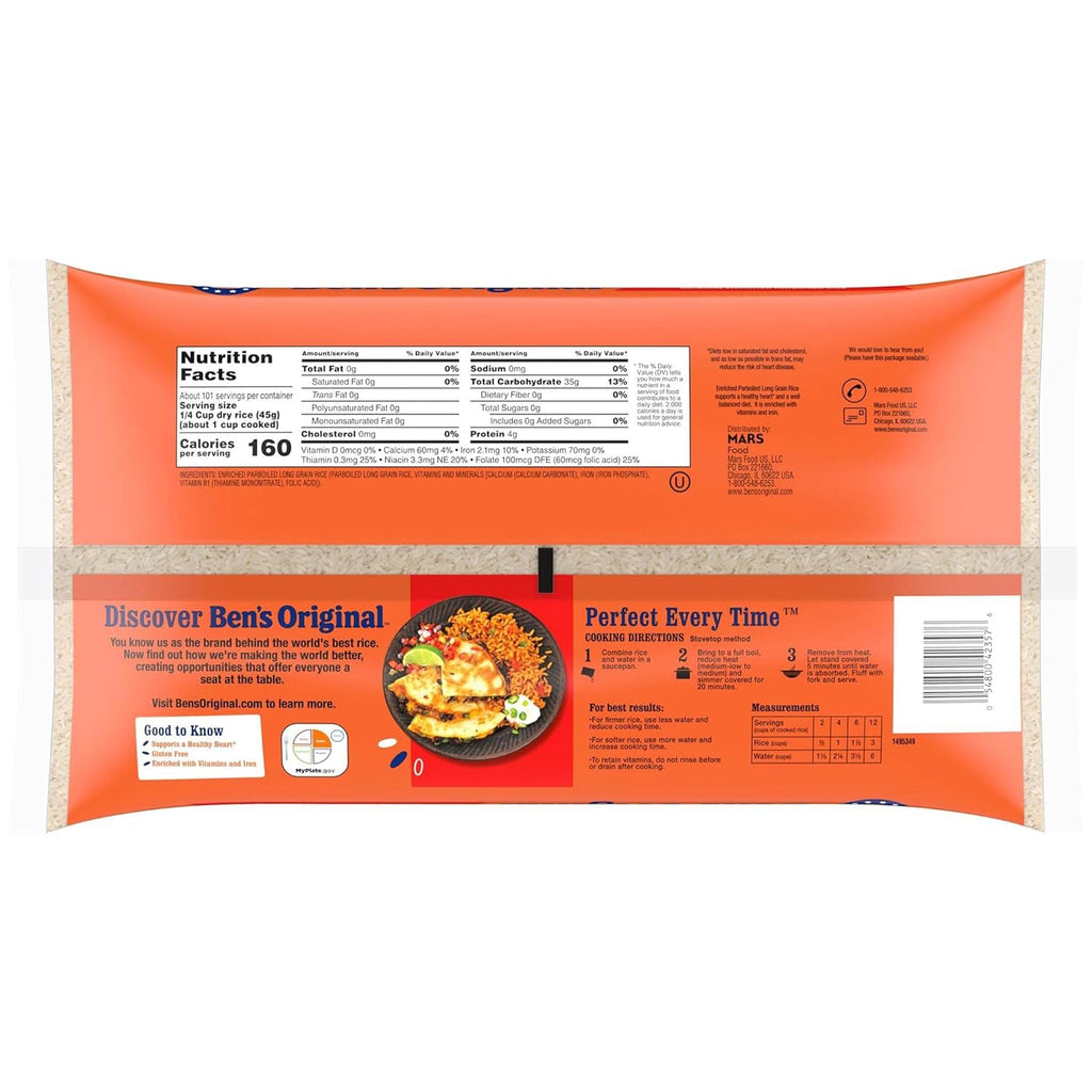Enriched Long Grain White Rice, 10 lb Bag L259