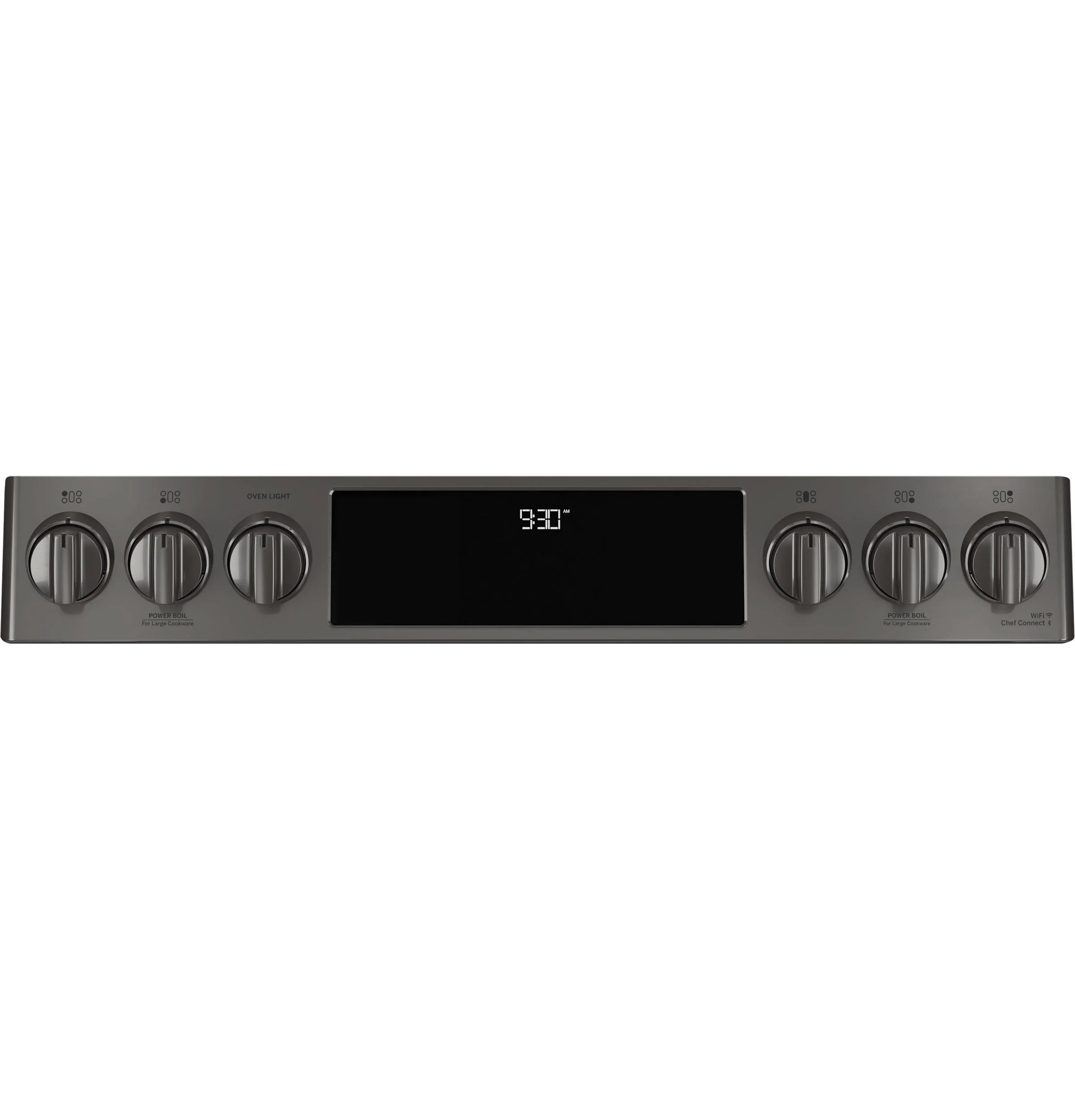Black Stainless Steel Slide In Gas Range Q362